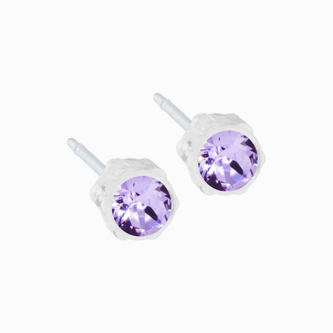 Medical Plastic 4mm Earrings Gift Set