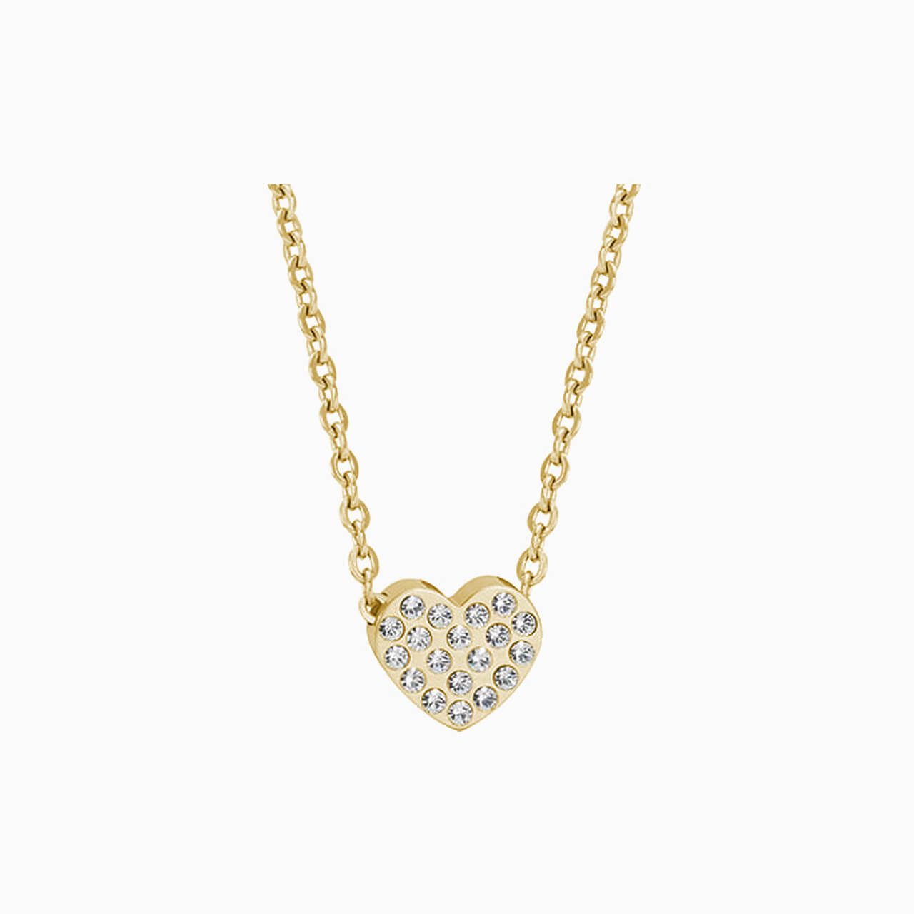 Brilliance Heart Crystal Necklace