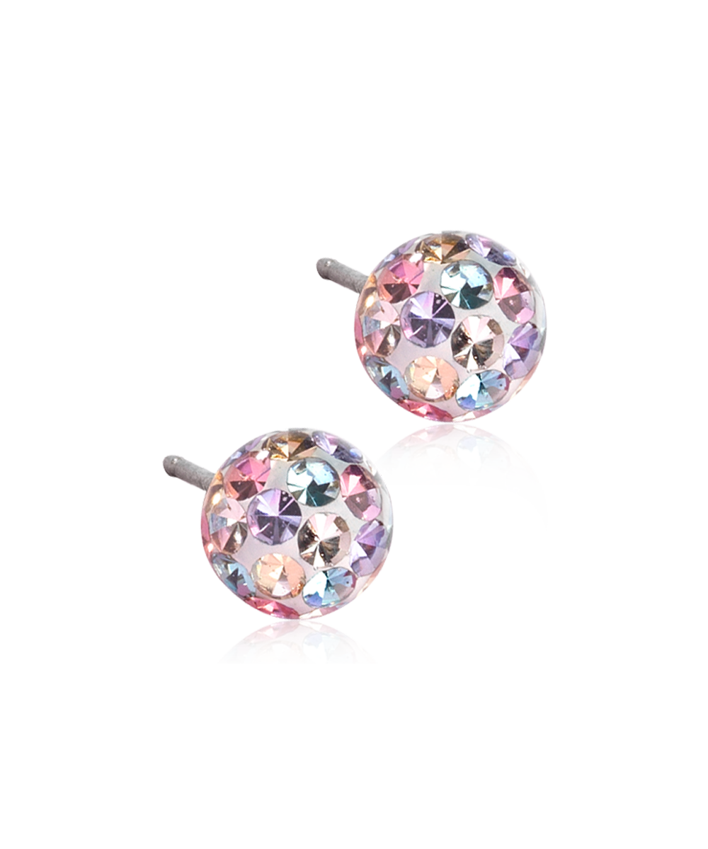 Crystal Ball 6mm Earrings