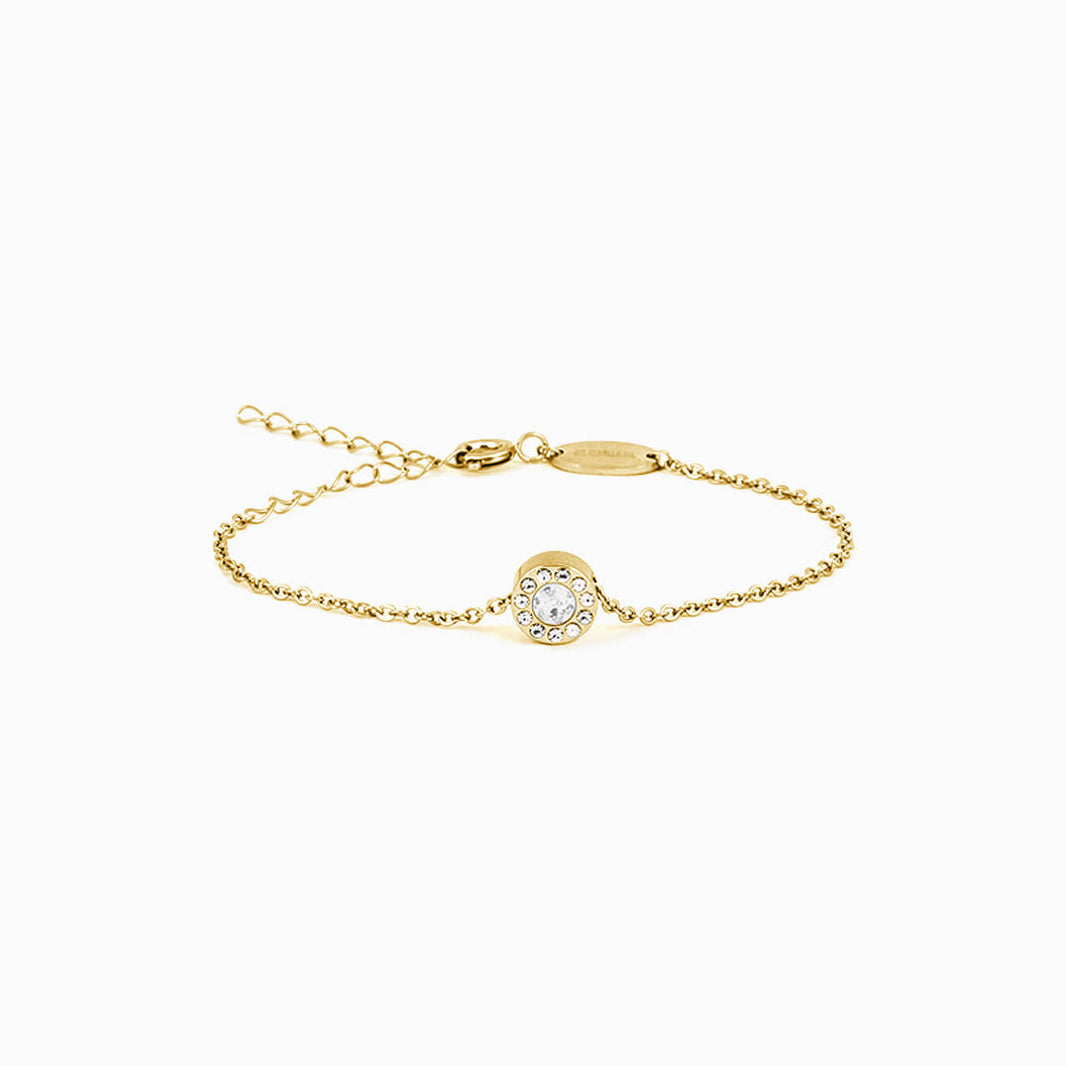 Brilliance Halo Crystal Bracelet
