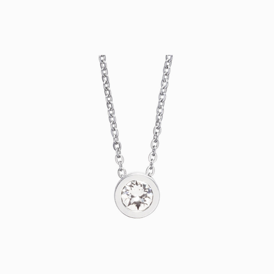 Grand Bezel Crystal Necklace