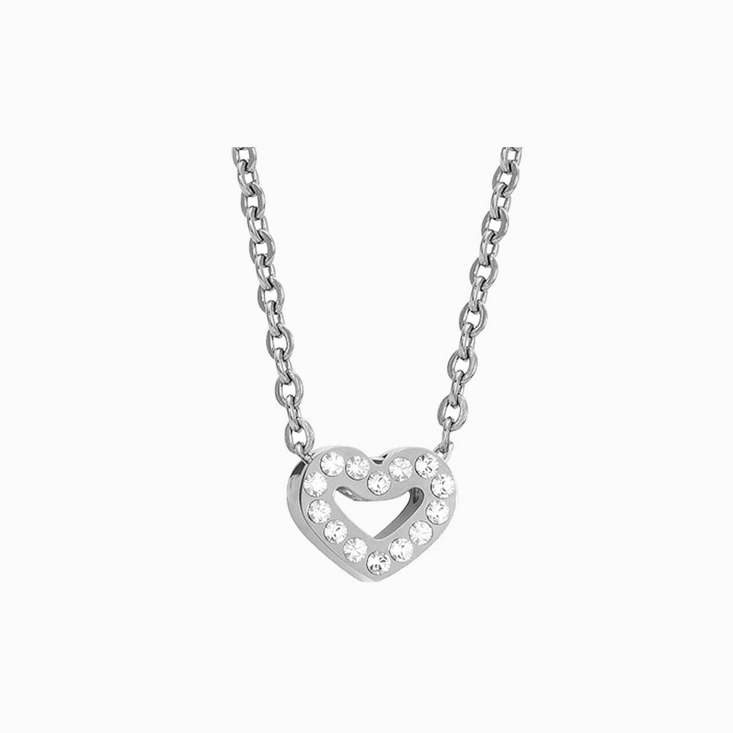 Brilliance Heart Hollow Necklace