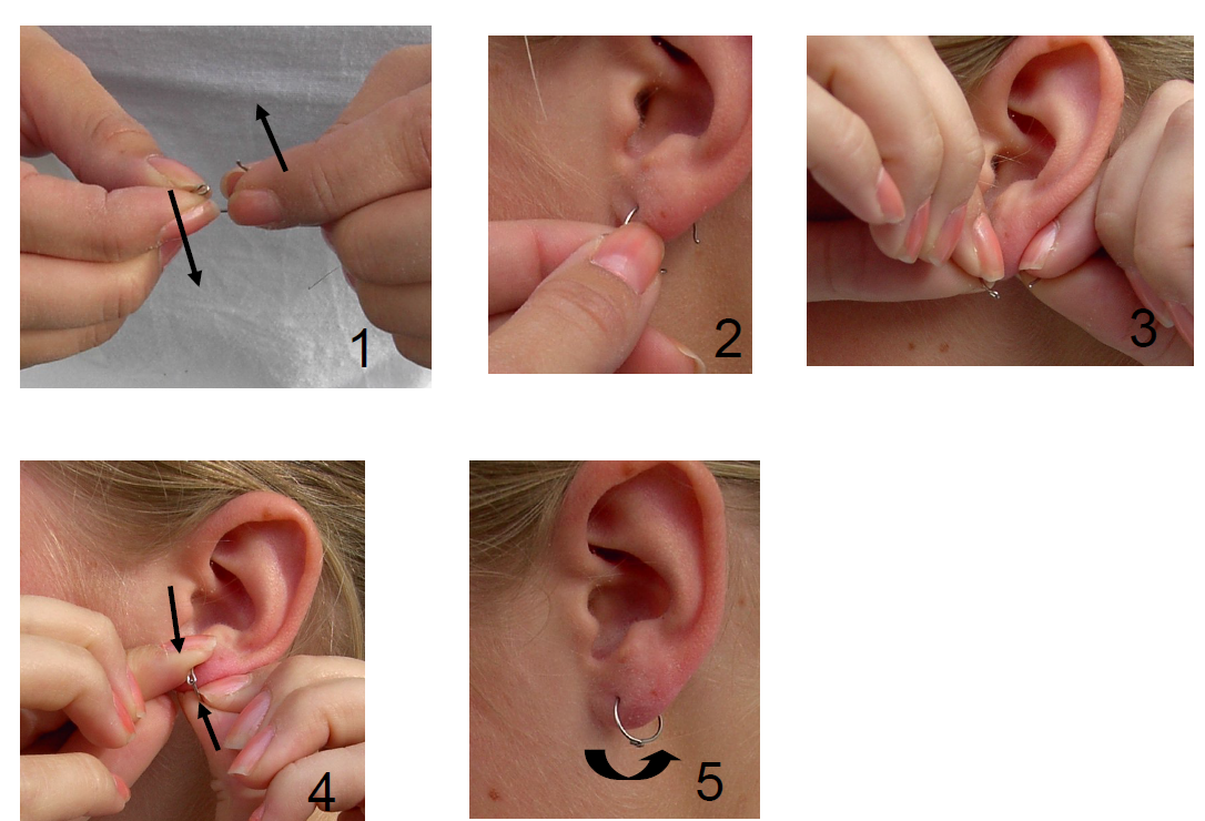 Safety Ear Rings