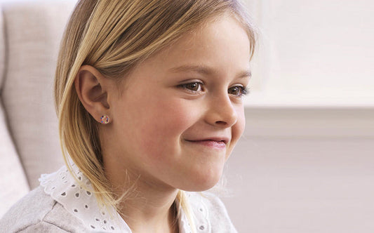 Cute and Safe Earrings for Little Girls