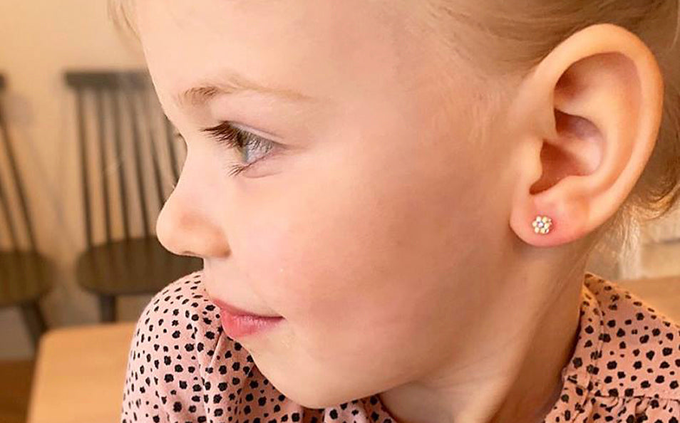 Medical Plastic Earrings For Kids