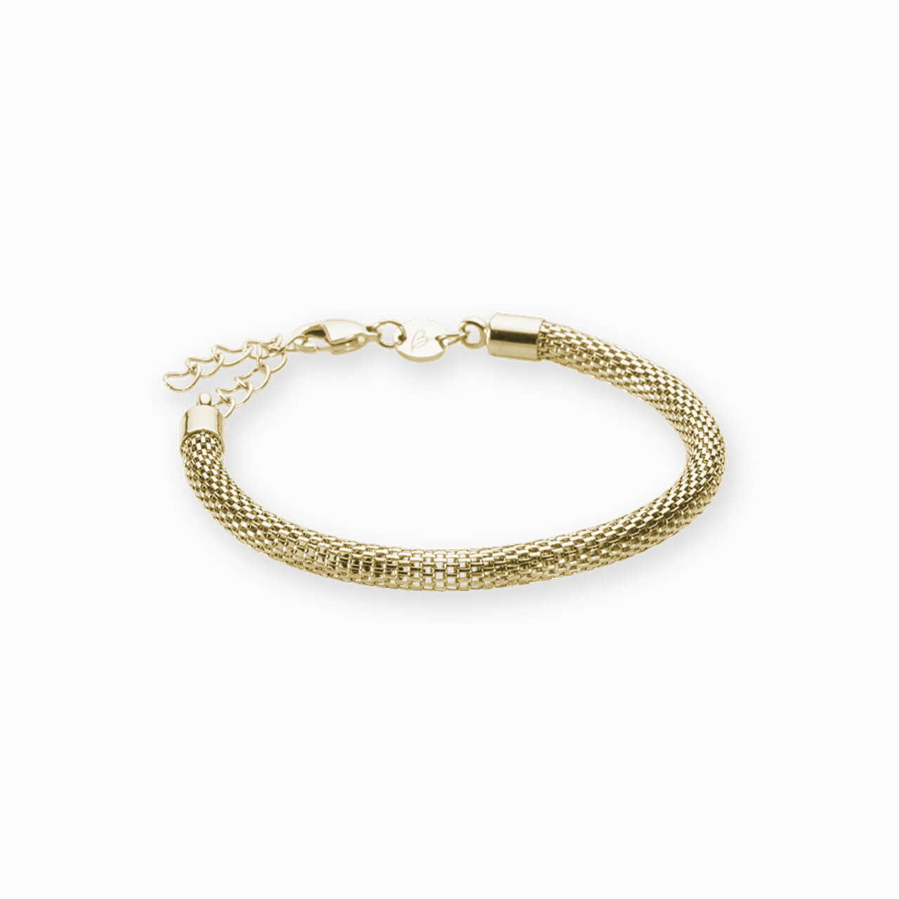 Grand Round Mesh Bracelet 15.5 -19cm