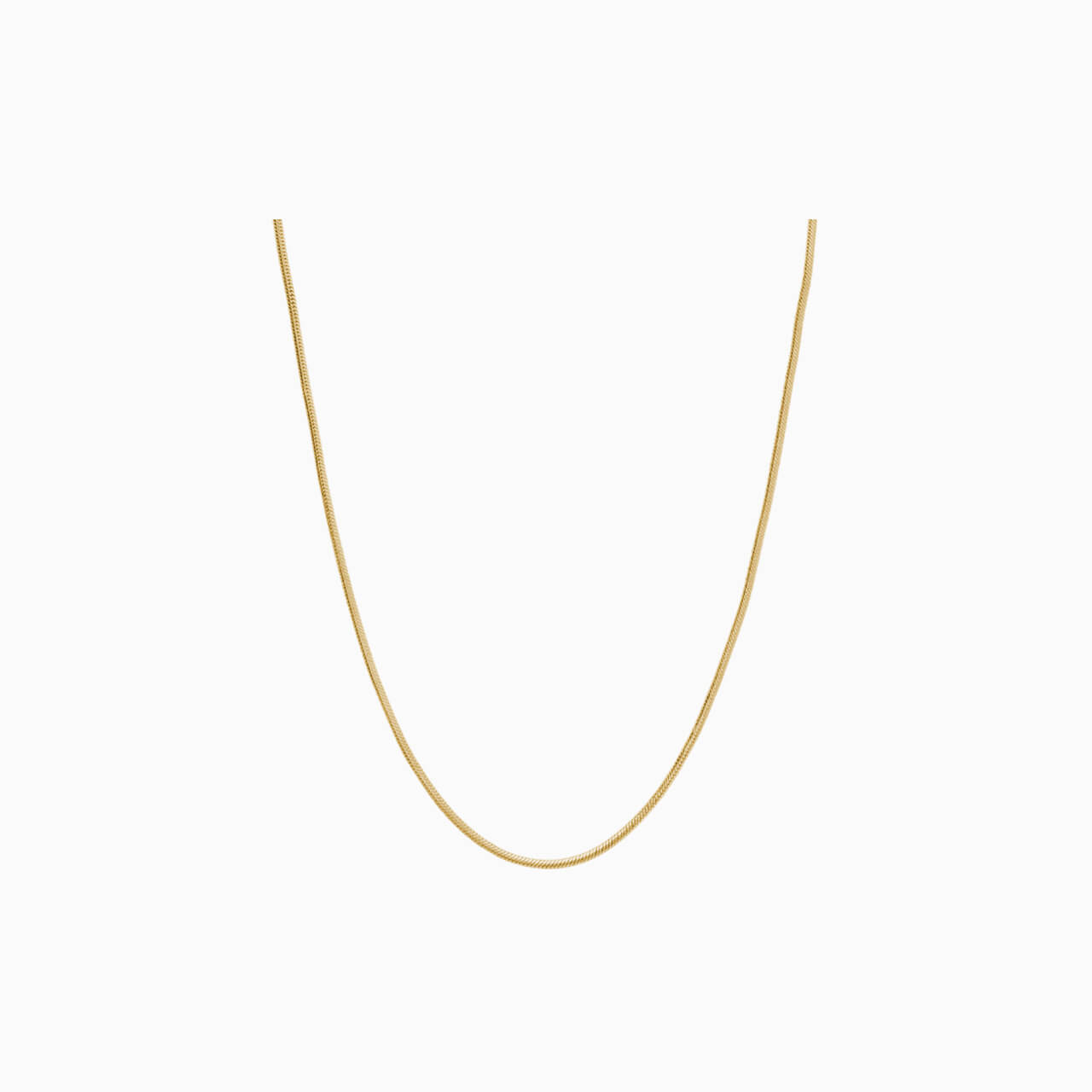 Snake Link Necklace 40-46cm