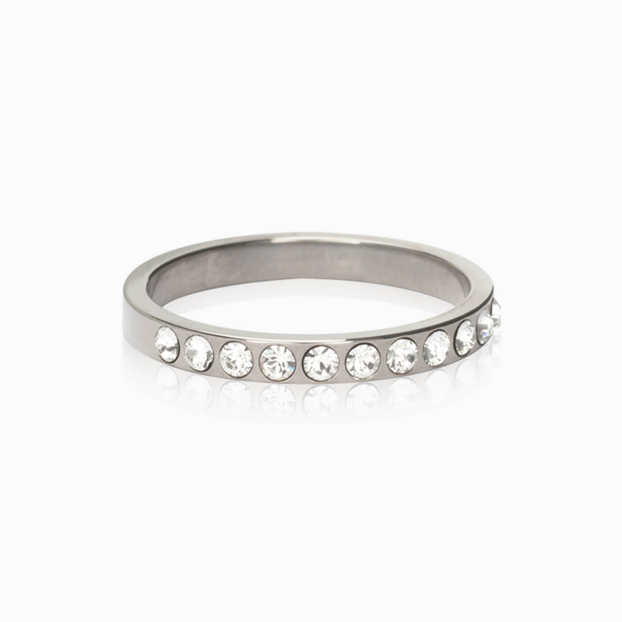Brilliance Curved Ring