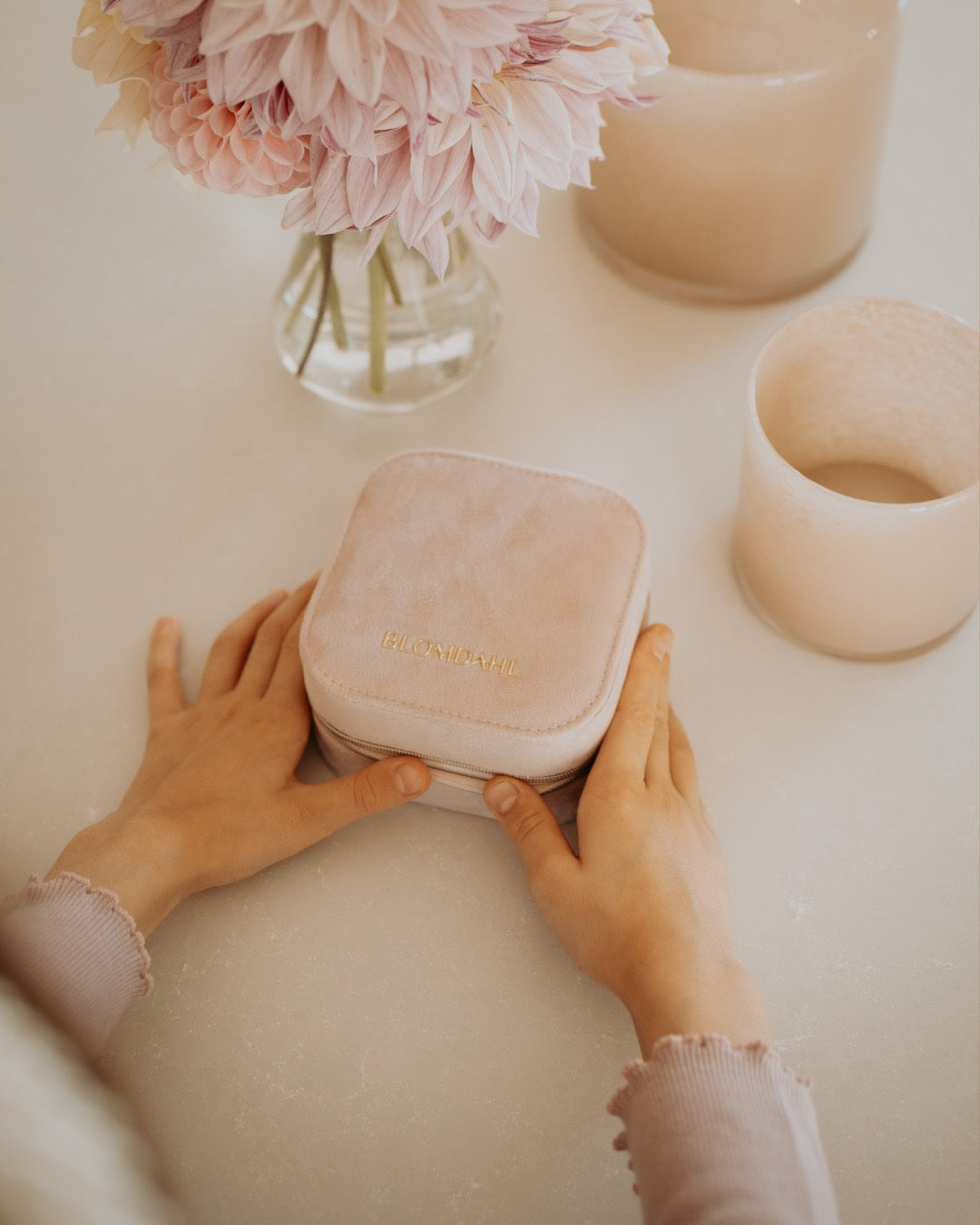 Blomdahl Jewelry Case Light Pink