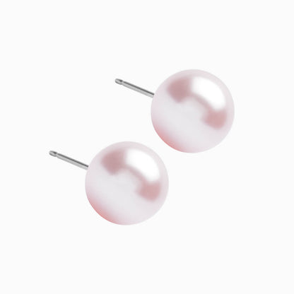 Light Rose Pearl Earrings