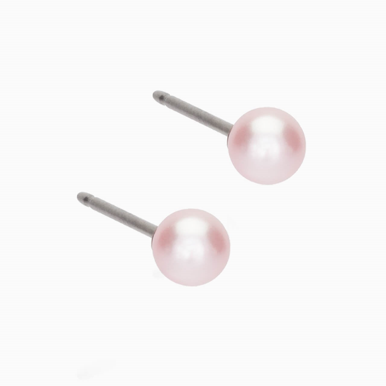 Light Rose Pearl Earrings