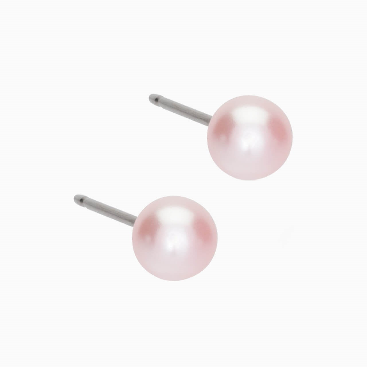 Light Rose Pearl Earrings