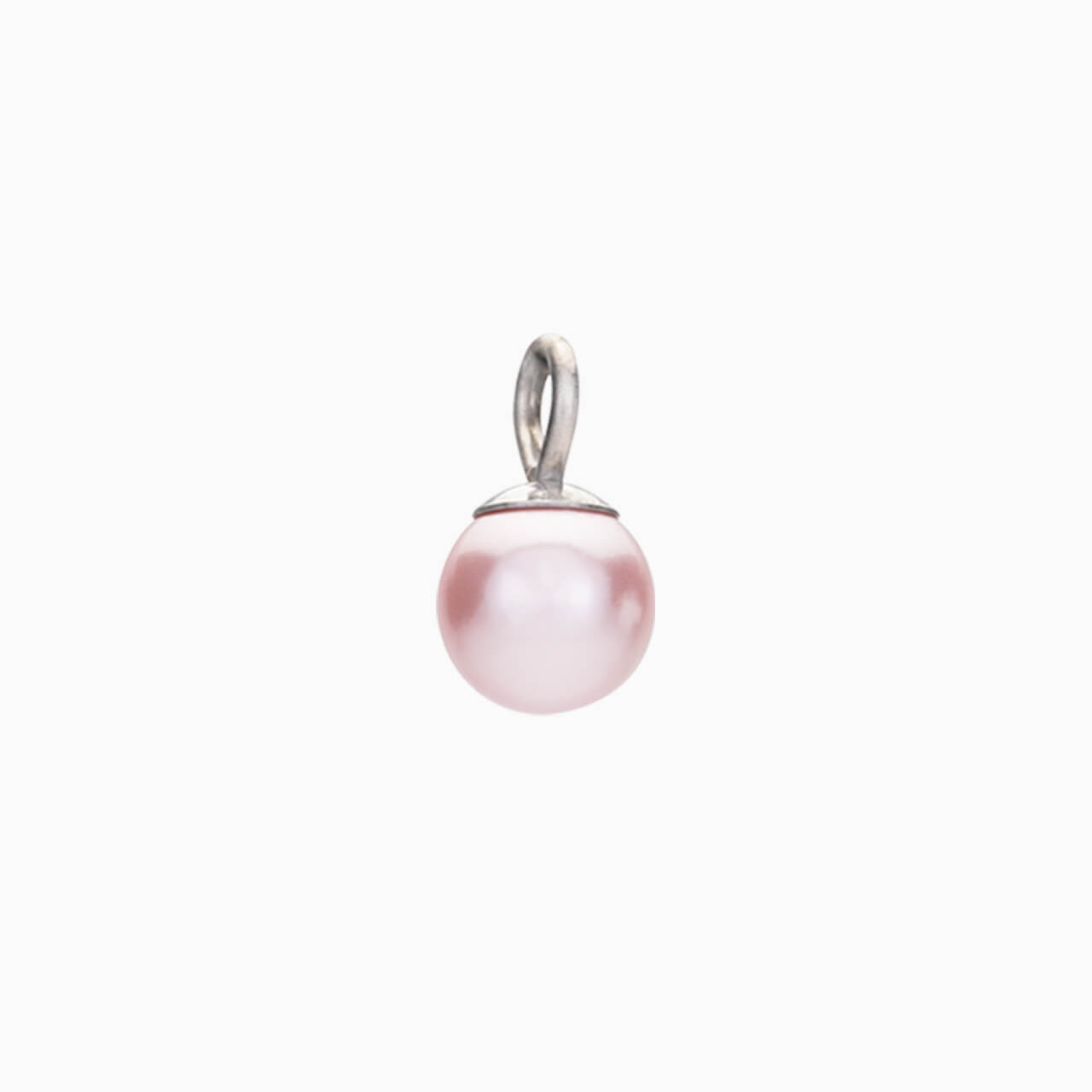 Light Rose Pearl Necklace Pendant