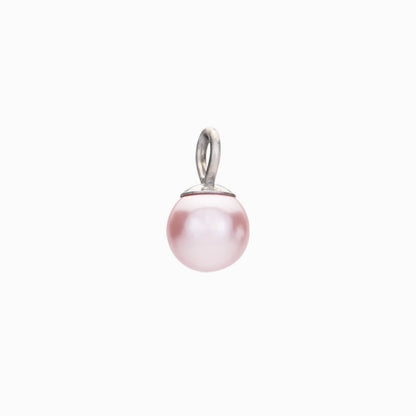 Light Rose Pearl Necklace Pendant