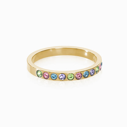 Brilliance Curved Ring Light Fantasy In golden color option