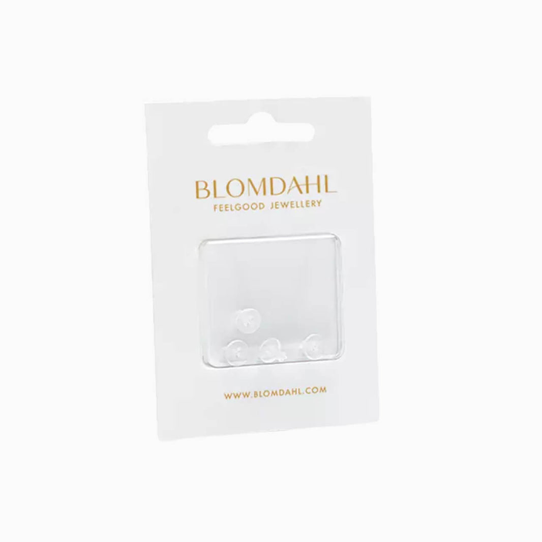 Package of 4 Medical Plastic Earring Backs