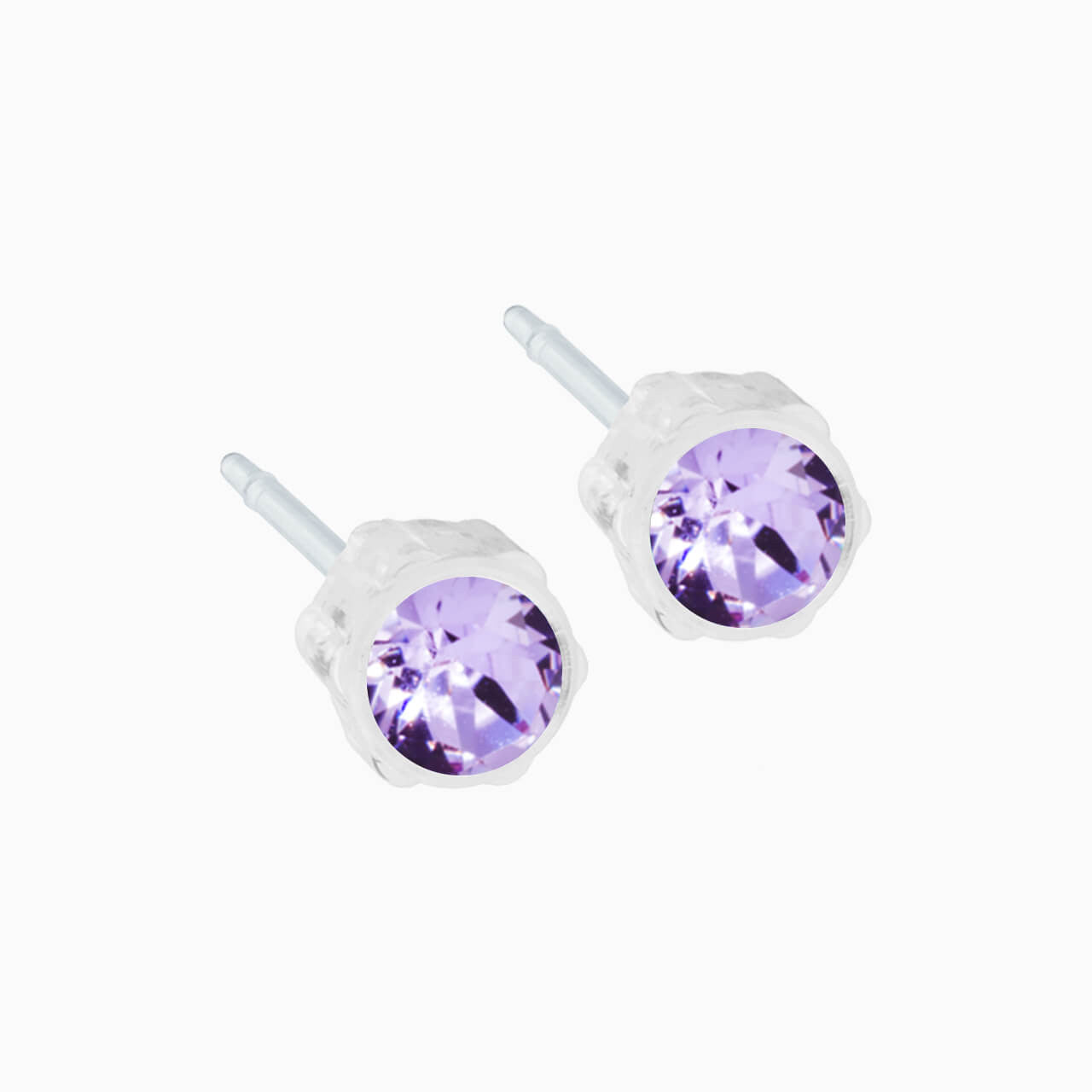 Medical Plastic 4mm Earrings Gift Set