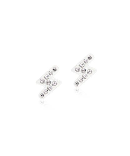 Medical Plastic 8mm Flash Earrings