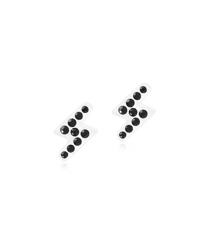 Medical Plastic 8mm Flash Earrings