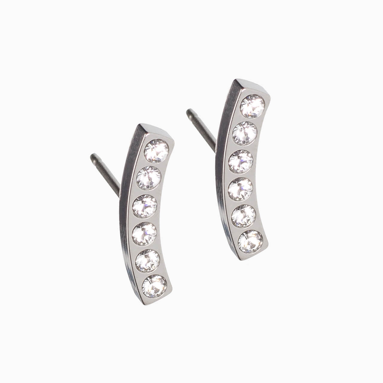 Brilliance Sweep Crystal Earrings