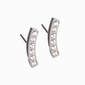 Brilliance Sweep Crystal Earrings