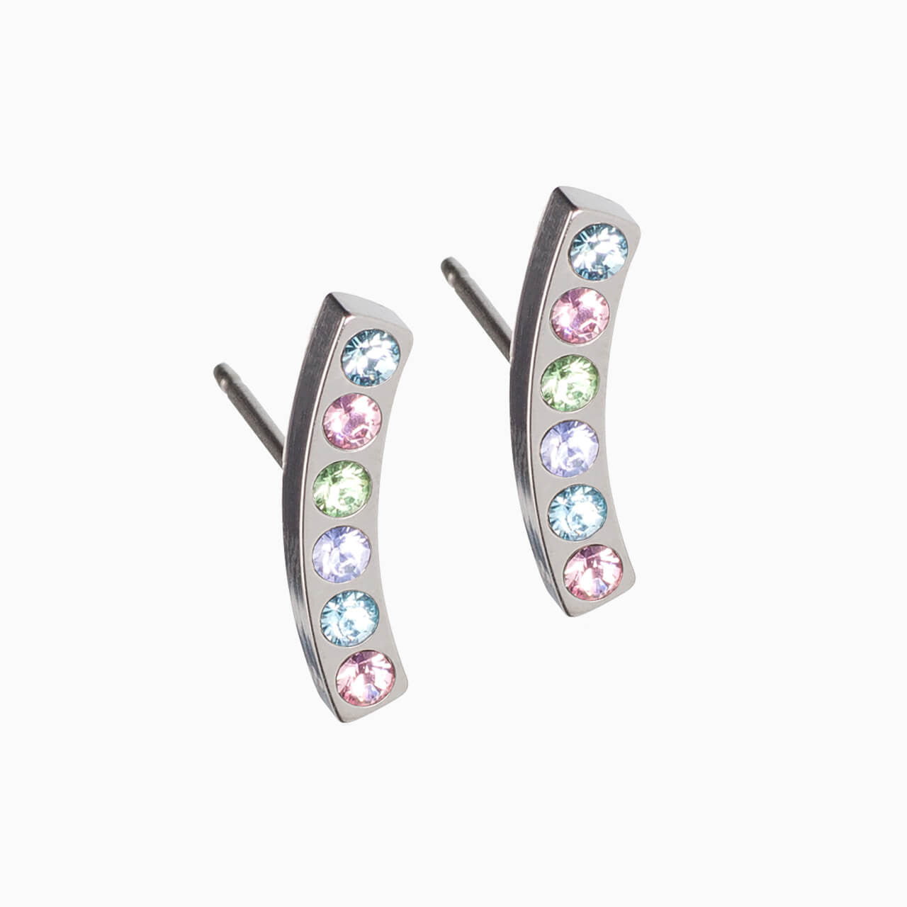 Brilliance Sweep Earrings in in Light Fantasy