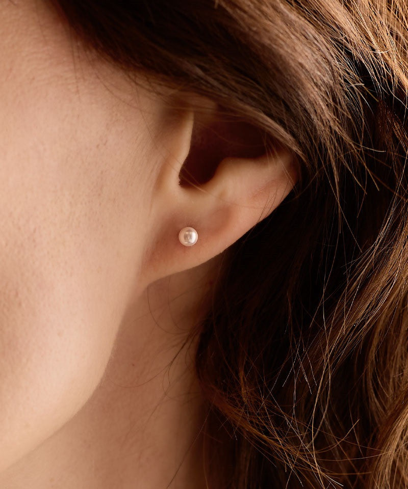 Light Rose Pearl Earrings