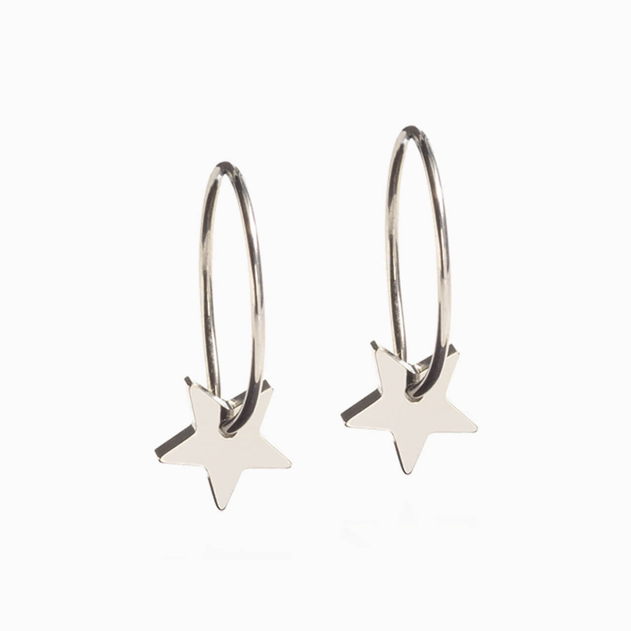 Star Pendant Ear Rings