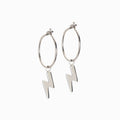 Flash Pendant Ear Rings