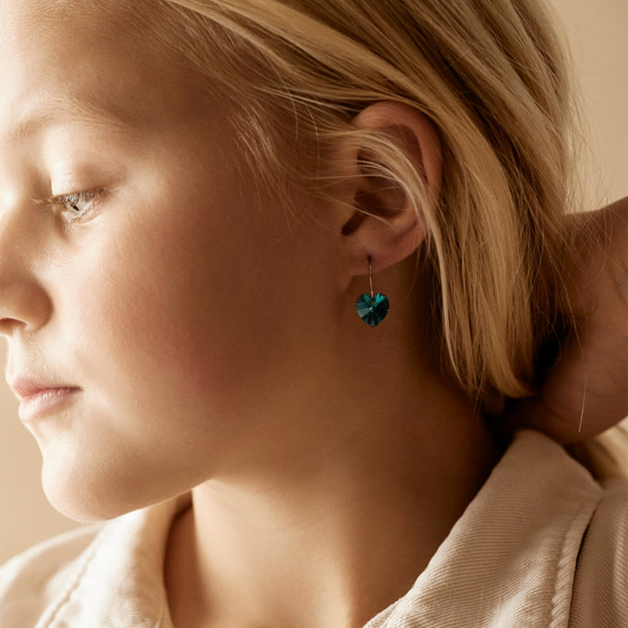 Heart Pendant Earrings