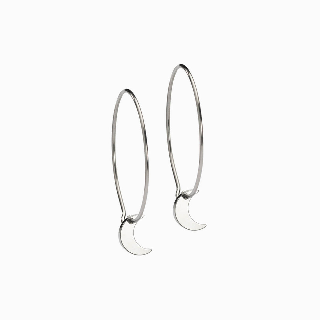 Moon Ear Rings