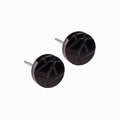 Black Titanium Paragon 8mm Earrings