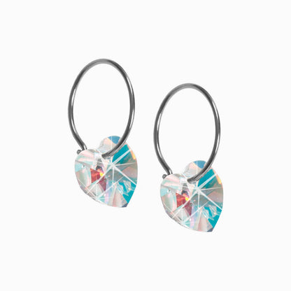 Heart Pendant Earrings