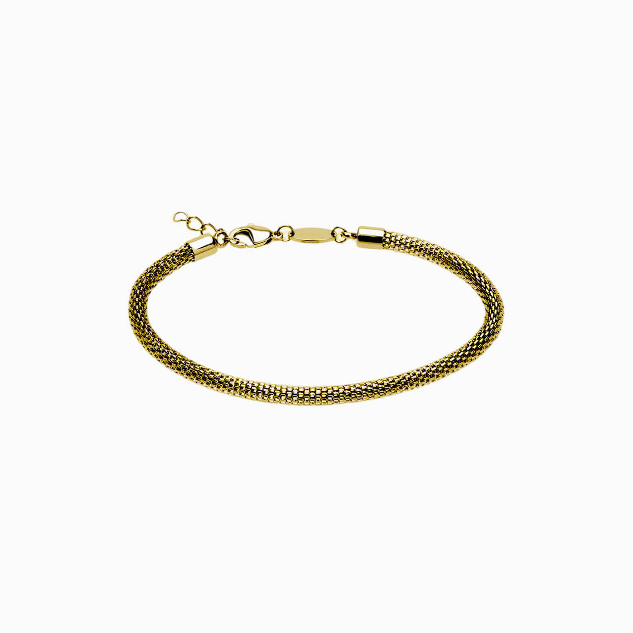 Golden Grand Mesh Bracelet for men.