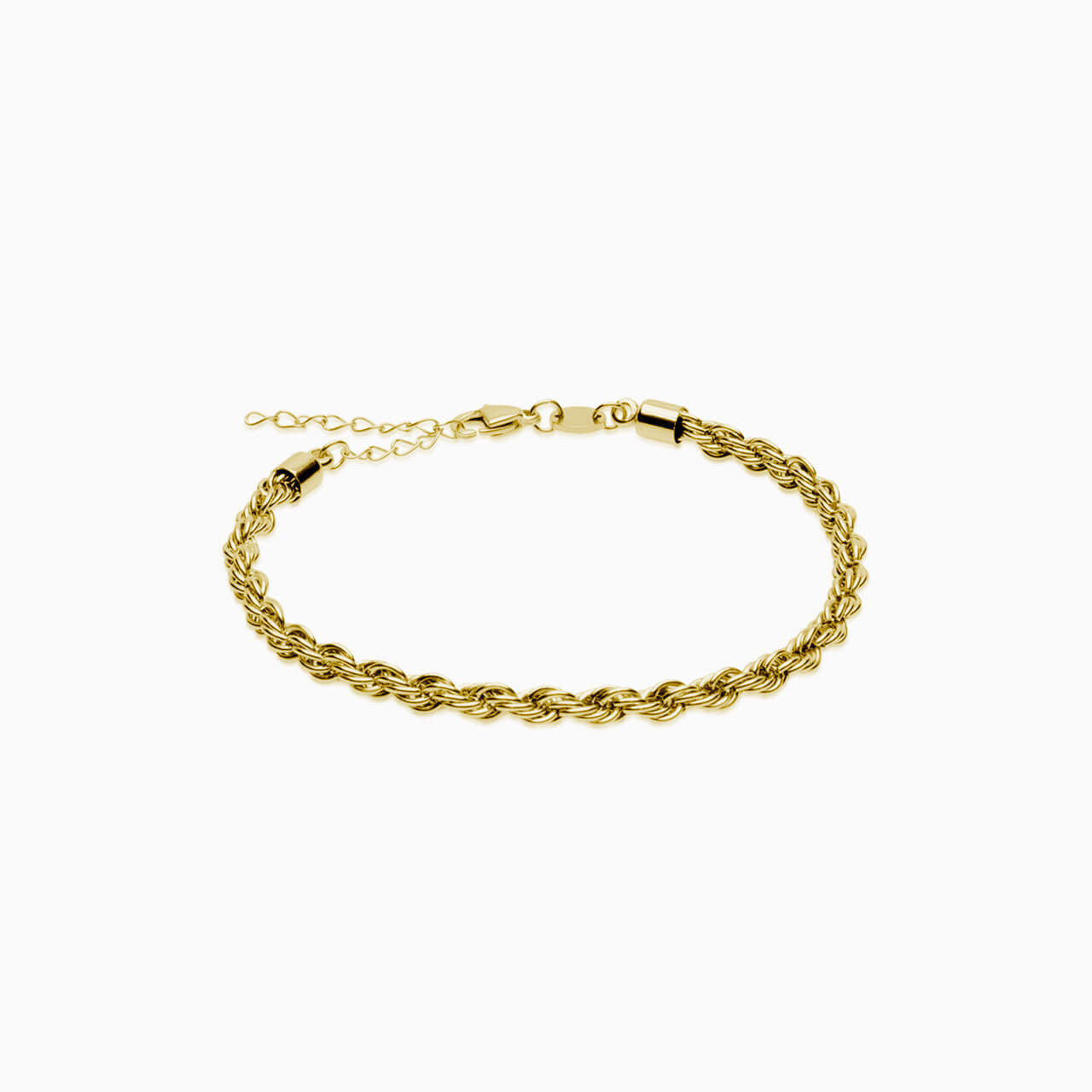 Grand twist bracelet in golden
