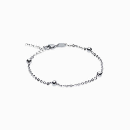 Silver Grand Ball Bracelet