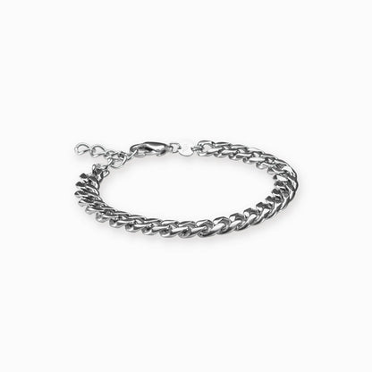 Silver Great Curb Link Bracelet 18- 22cm