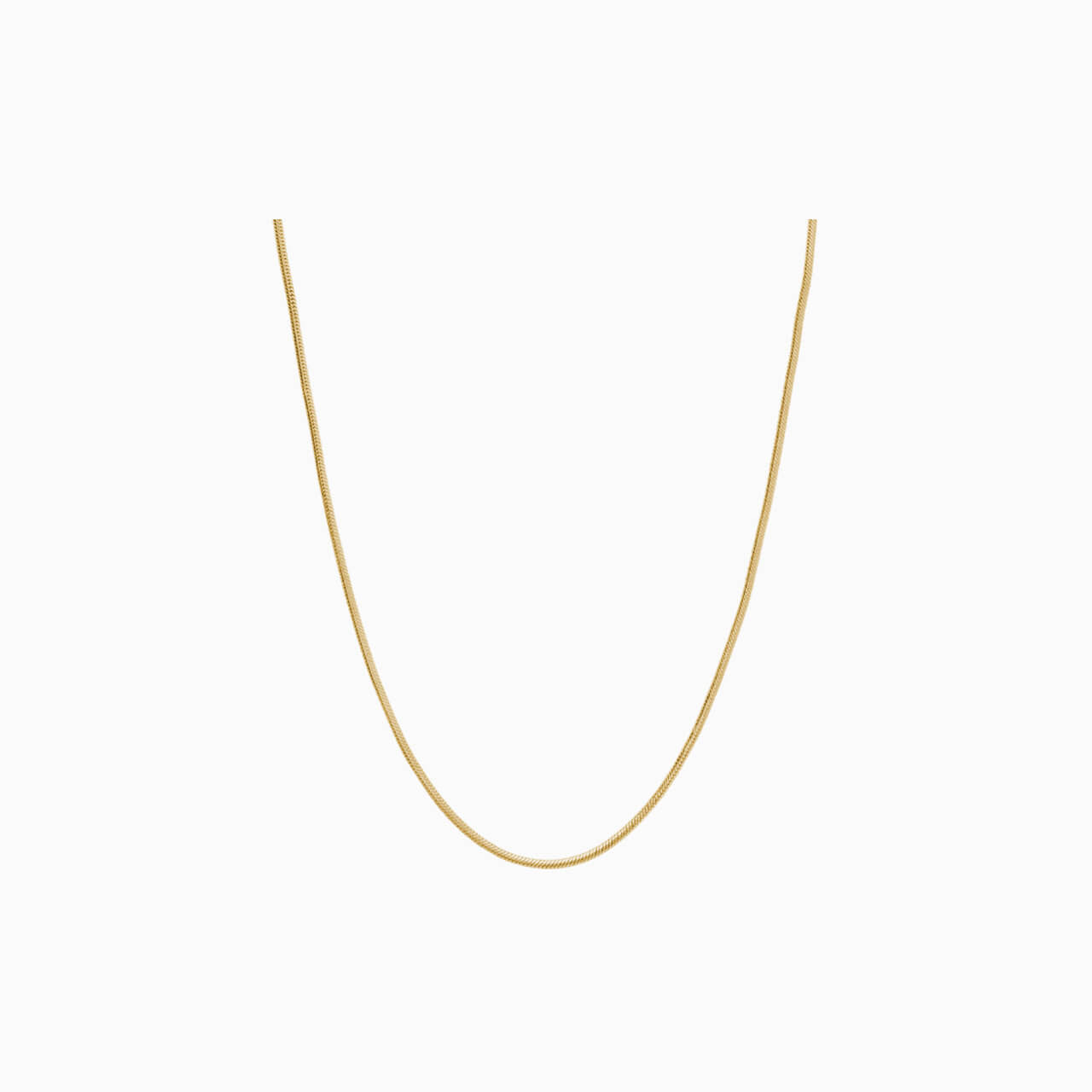 Snake Link Necklace 40-46cm
