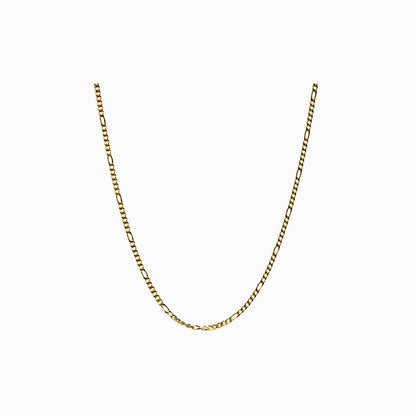 Tiny Figaro Necklace in golden