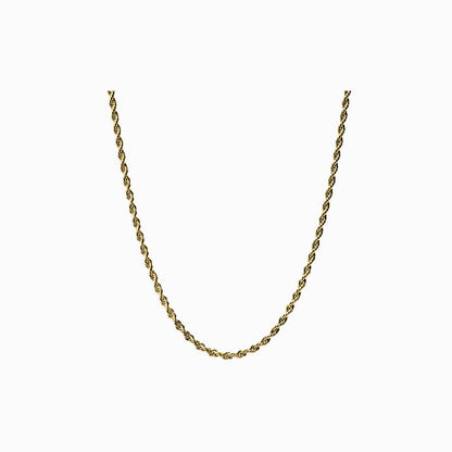 Grand Twist Necklace in Golden