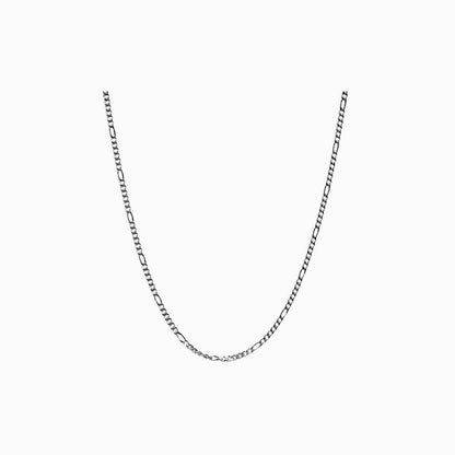 Tiny Figaro Necklace in silver