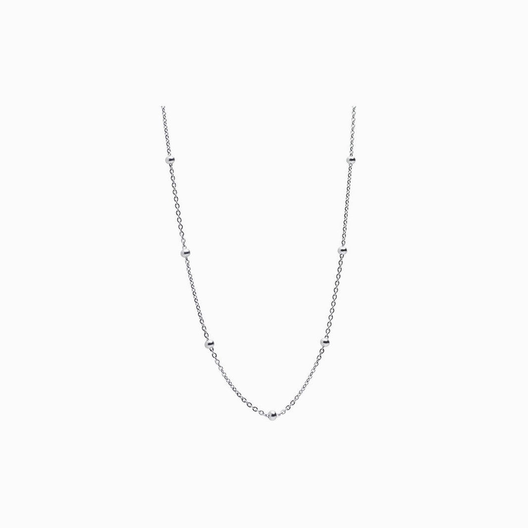 Silver Grand Ball Necklace