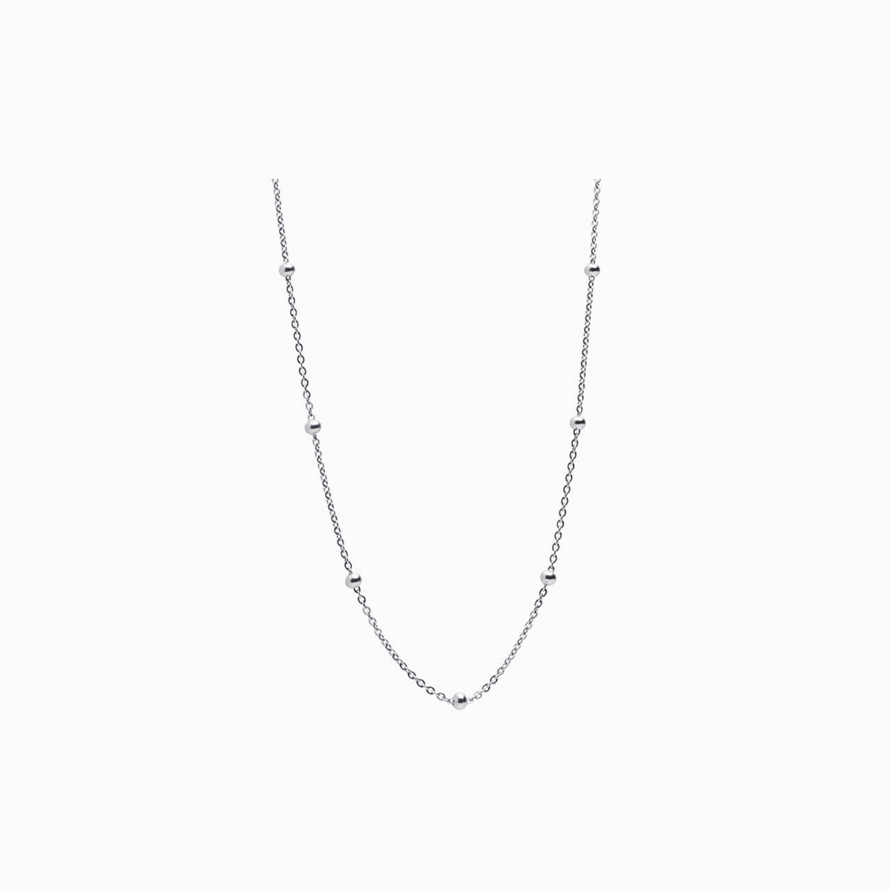 Silver Grand Ball Necklace
