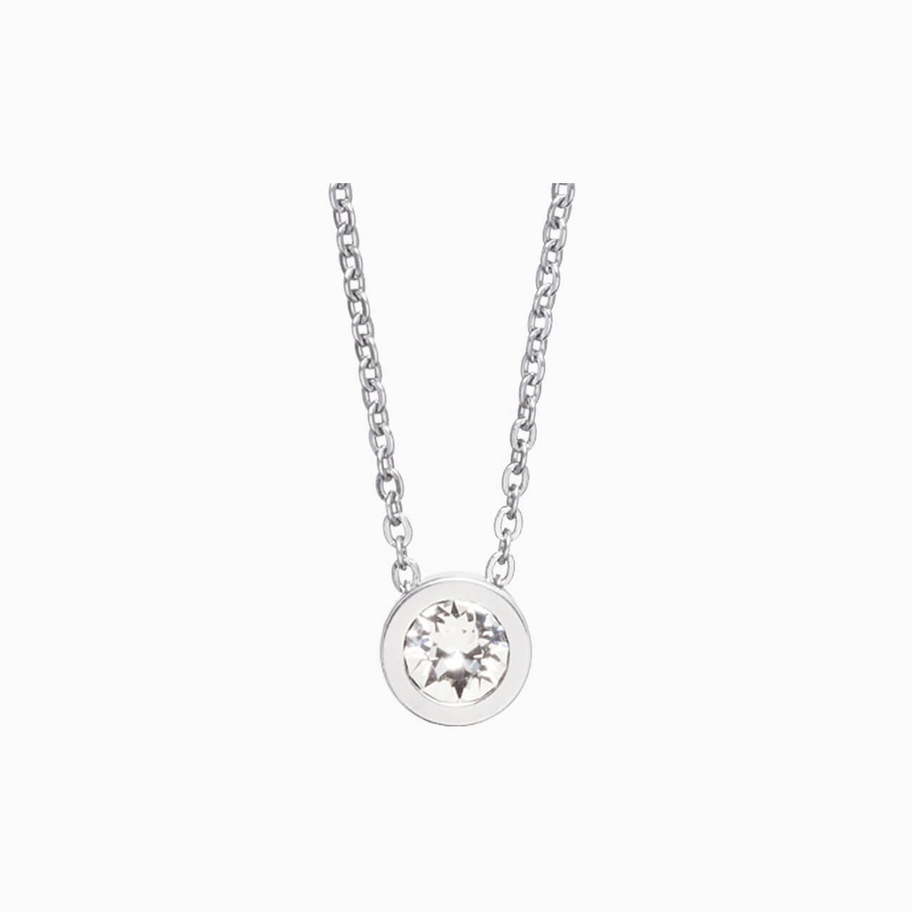 Grand Bezel Crystal Necklace