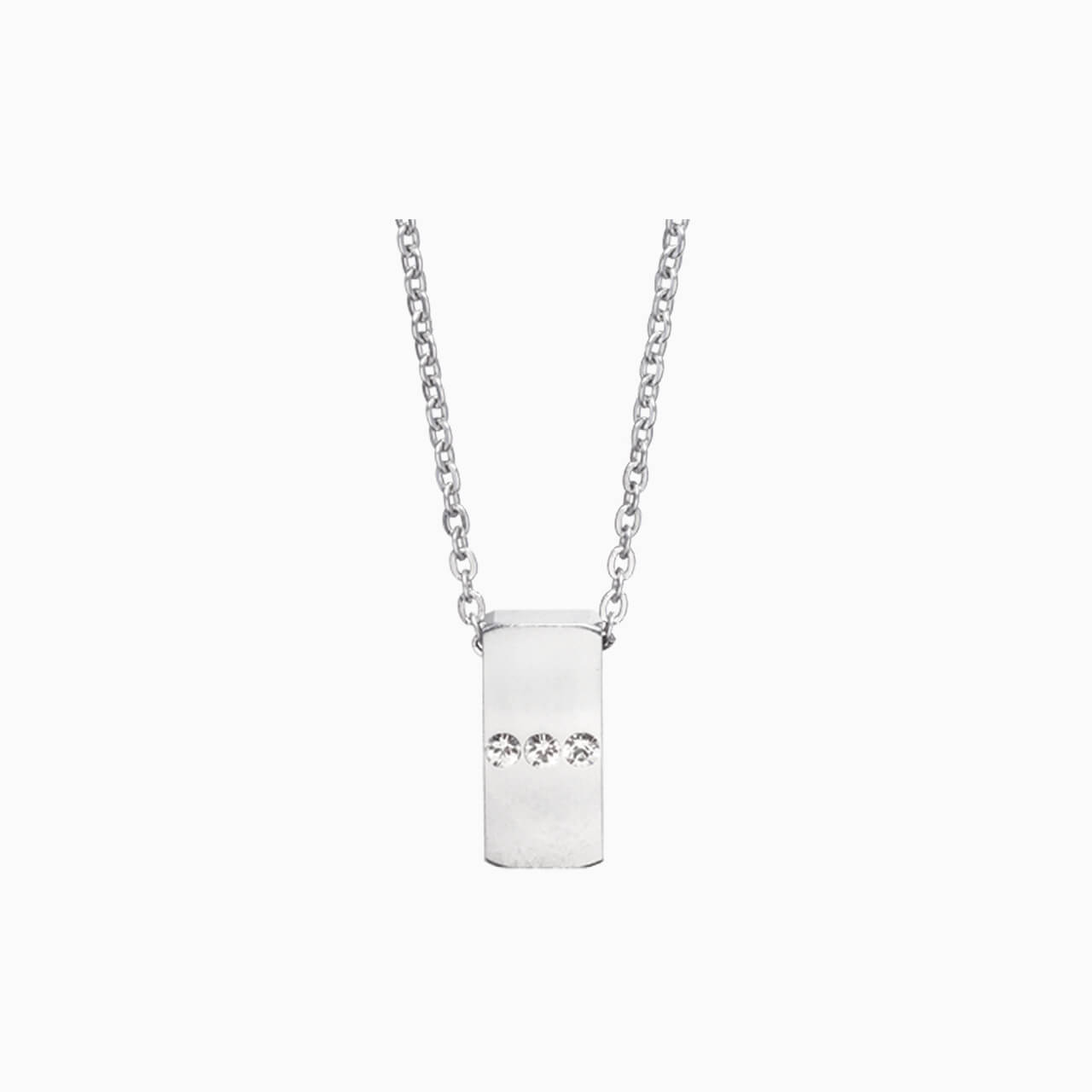 Triple Crystal Necklace