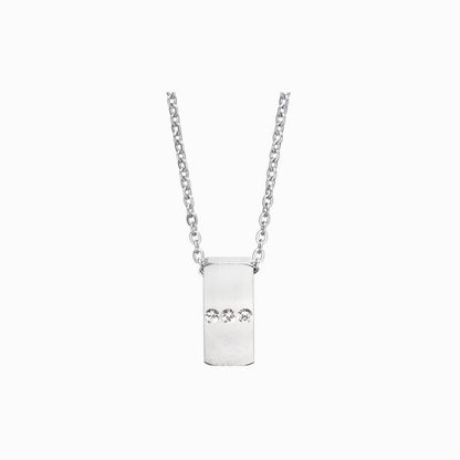 Triple Crystal Necklace