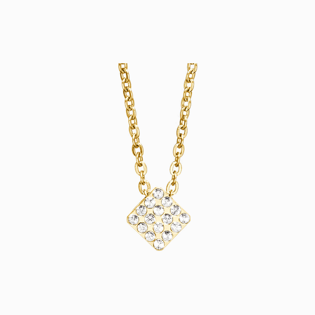 Brilliance Square Crystal Necklace