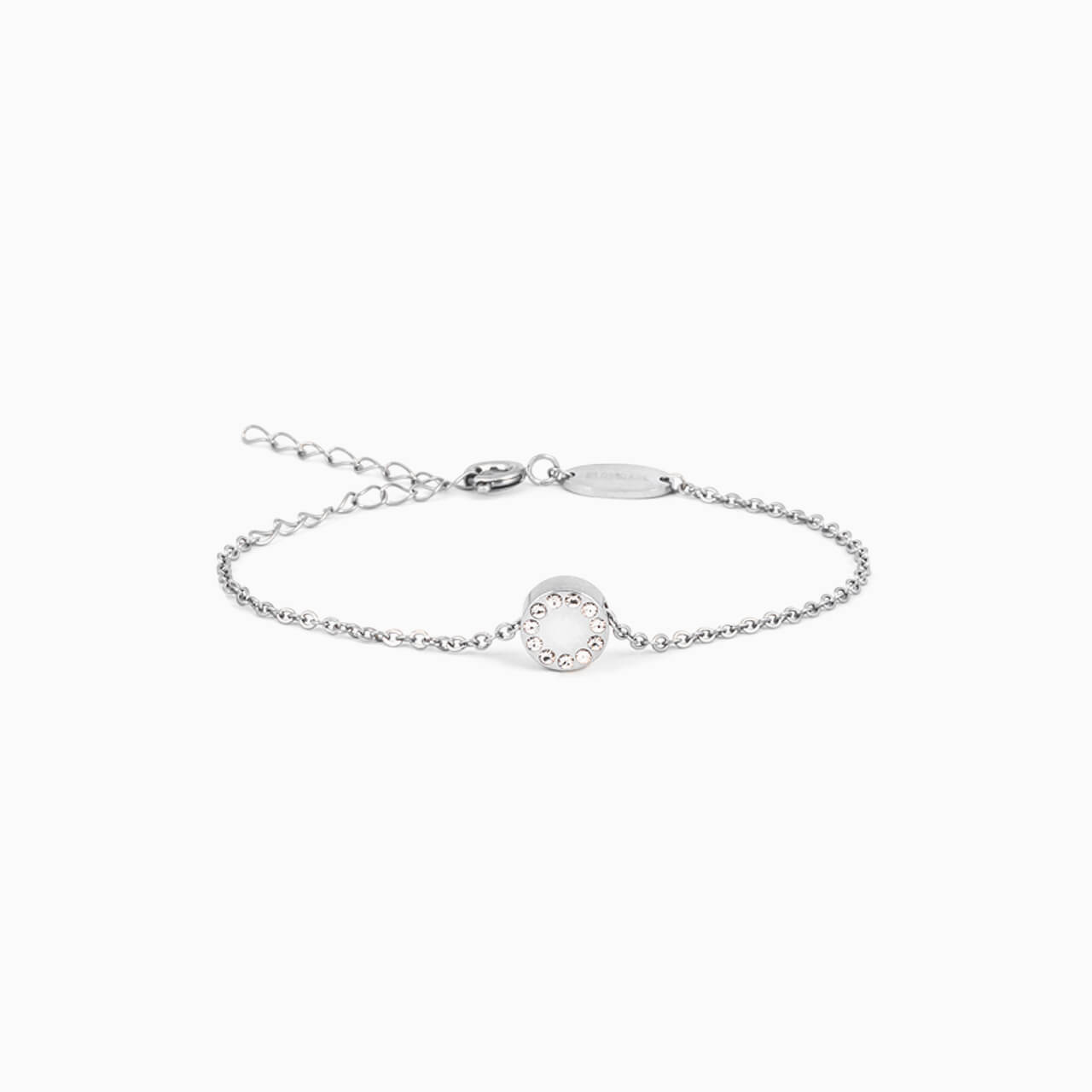 Brilliance Puck Crystal Bracelet