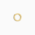 10mm Puck Hollow Necklace Pendant