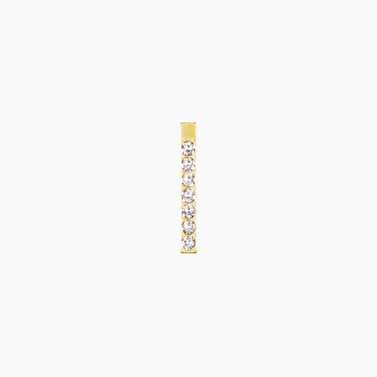 20mm Brilliance Straight Crystal Necklace Pendant